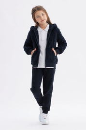 Polar Unisex Peludo Azul Marino