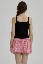 Polera Niña Rib Negro