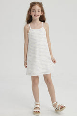Vestido Niña Tejido Lila