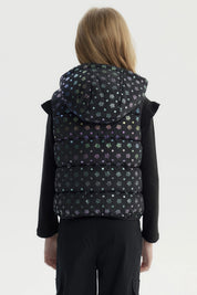 Parka Niña Polar Interior Negro