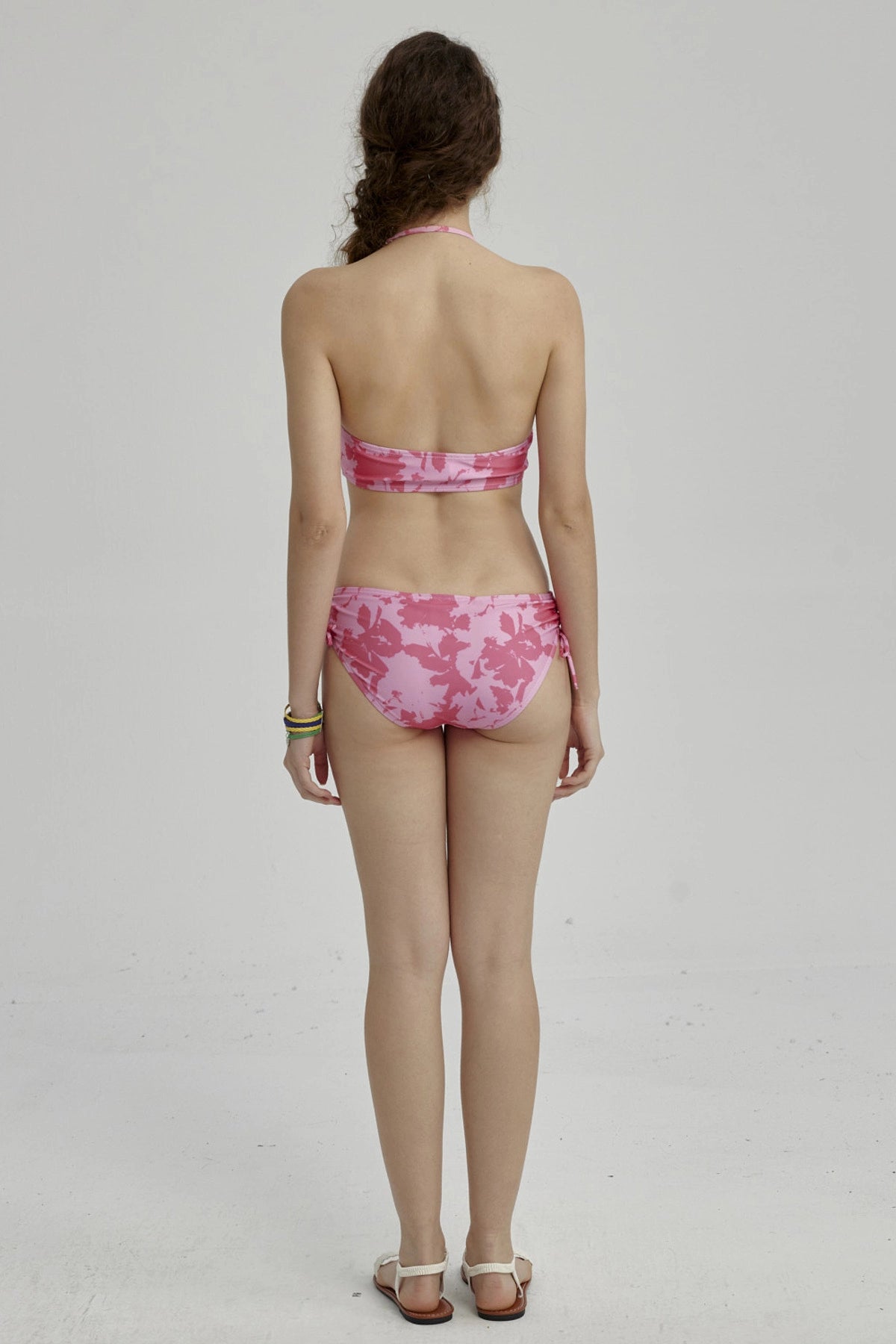 Traje de Baño Niña Básico Fucsia