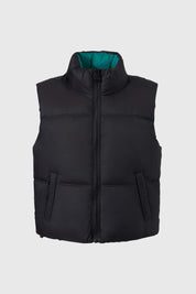 Parka Niña Reversible Negro