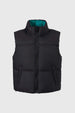 Parka Niña Reversible Negro