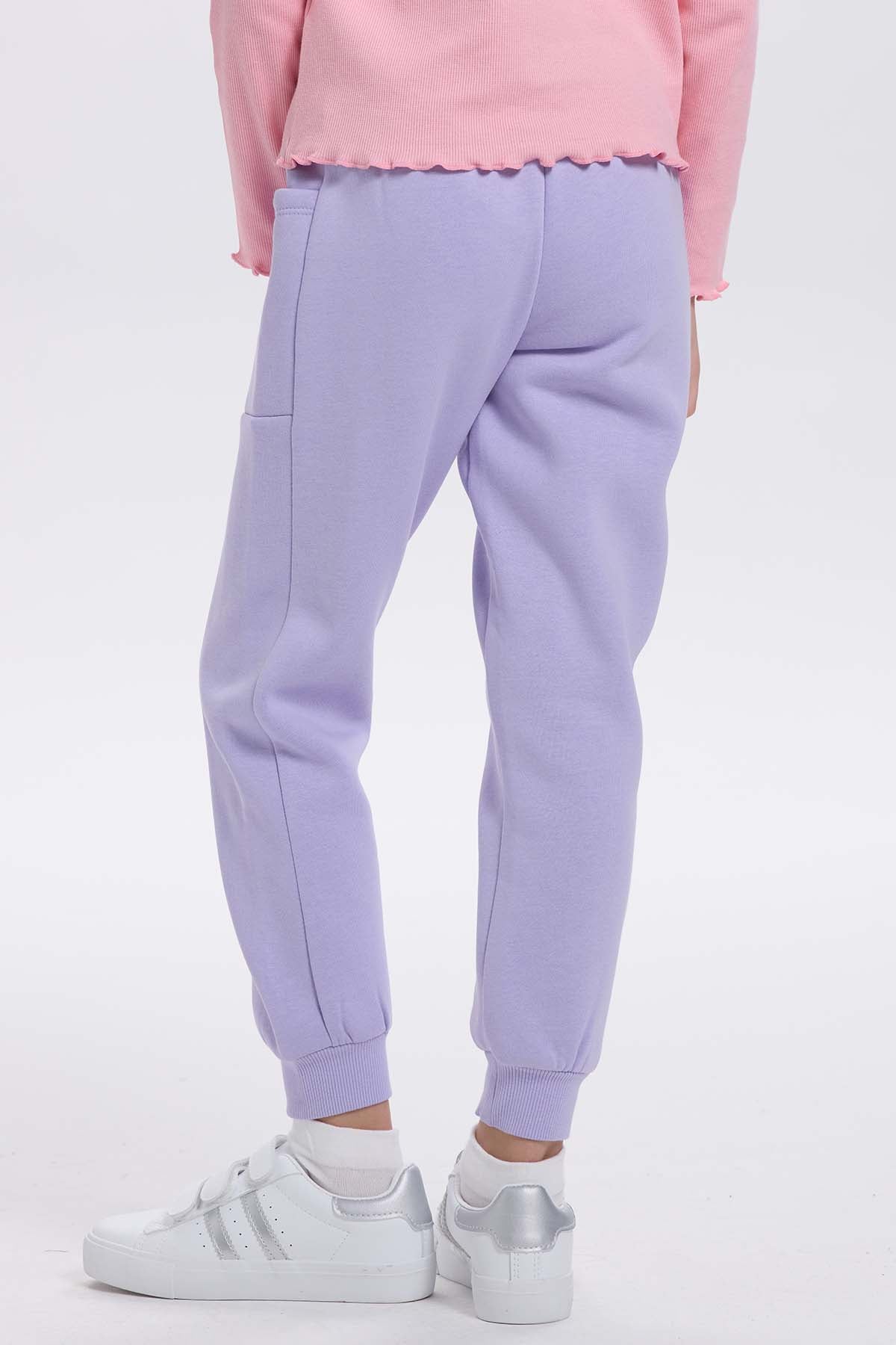 Pantalón Buzo Niña Bipack Negro