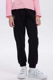 Pantalón Buzo Niña Bipack Negro