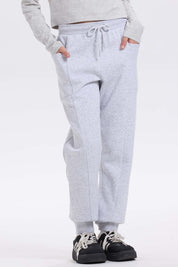 Pantalón Buzo niña Bipack Vino