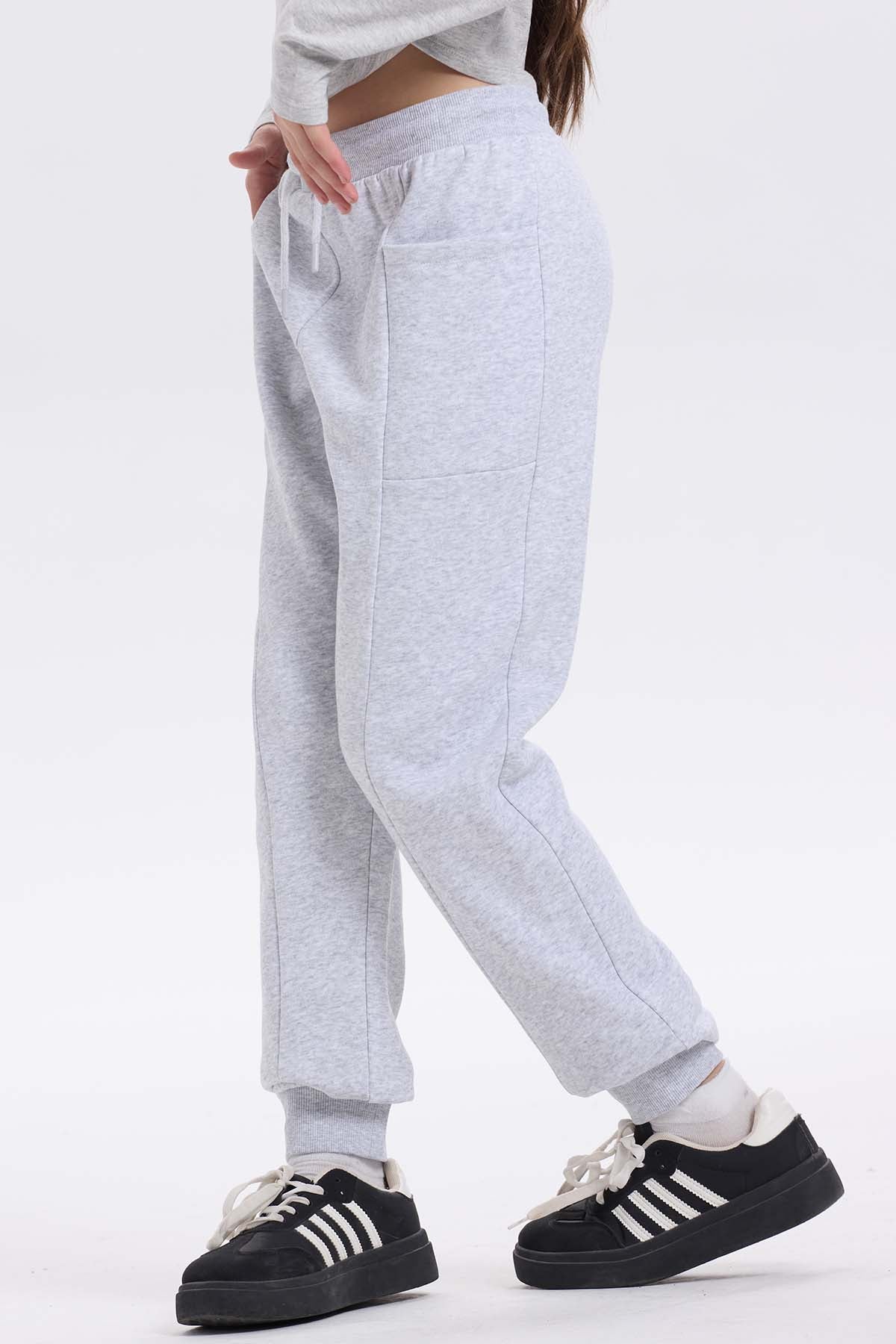 Pantalón Buzo niña Bipack Vino