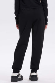 Pantalón buzo niña bipack negro
