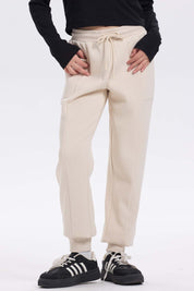 Pantalón buzo niña bipack negro