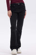 Jeans para niña básico flare negro