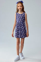 Vestido Niña Básico Toodler Azul