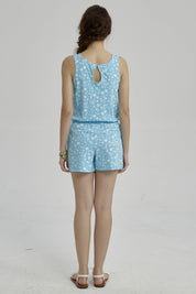 Enteritos Niña Teen Básico Celeste