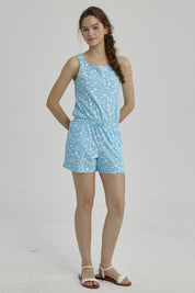 Enteritos Niña Teen Básico Celeste