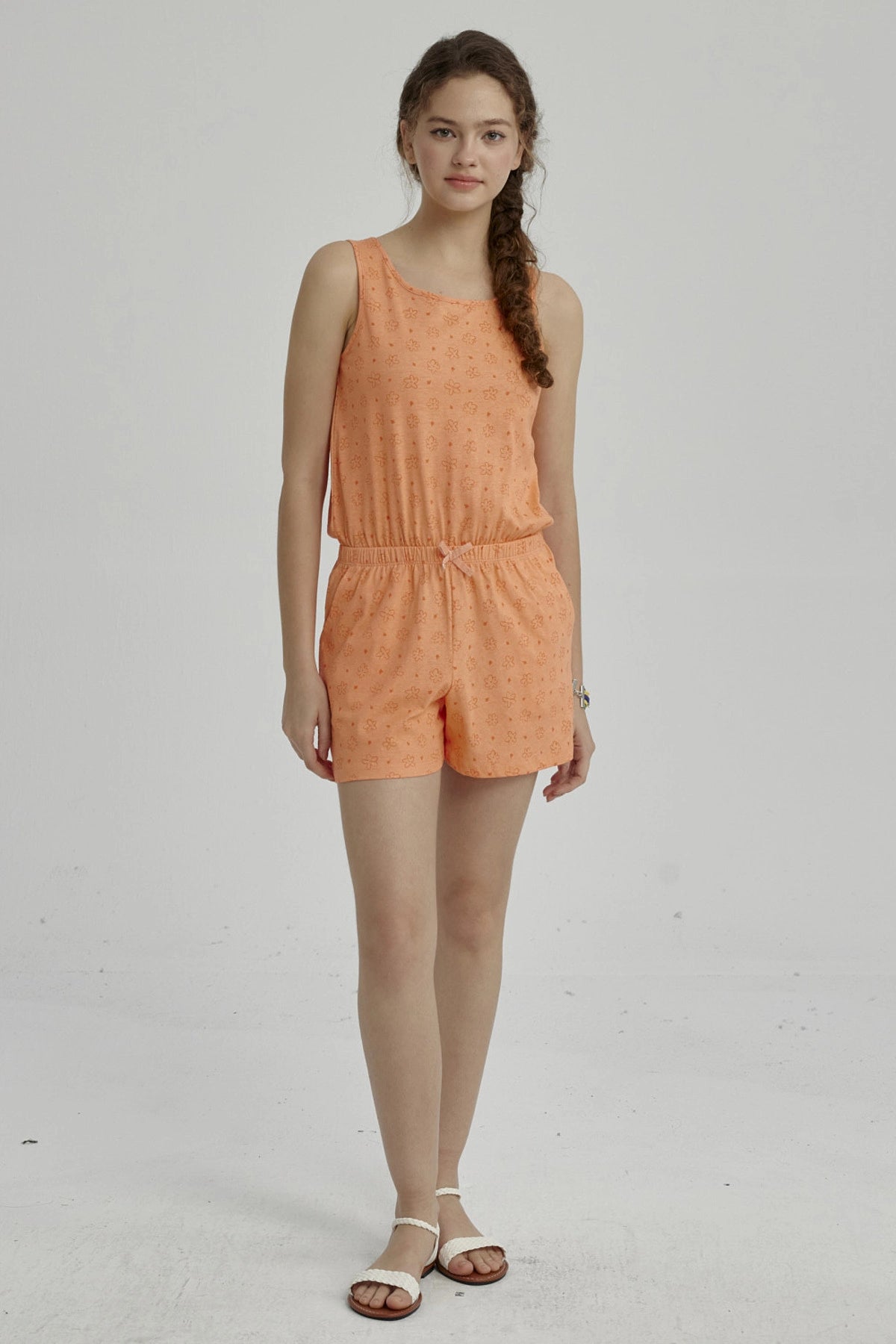 Enteritos Niña Teen Básico Coral