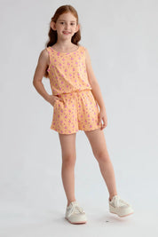 Enteritos Niña Toddler Básico Coral