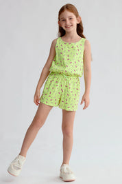 Enteritos Niña Toddler Básico Verde