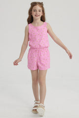 Enteritos Niña Toddler Básico Rosado