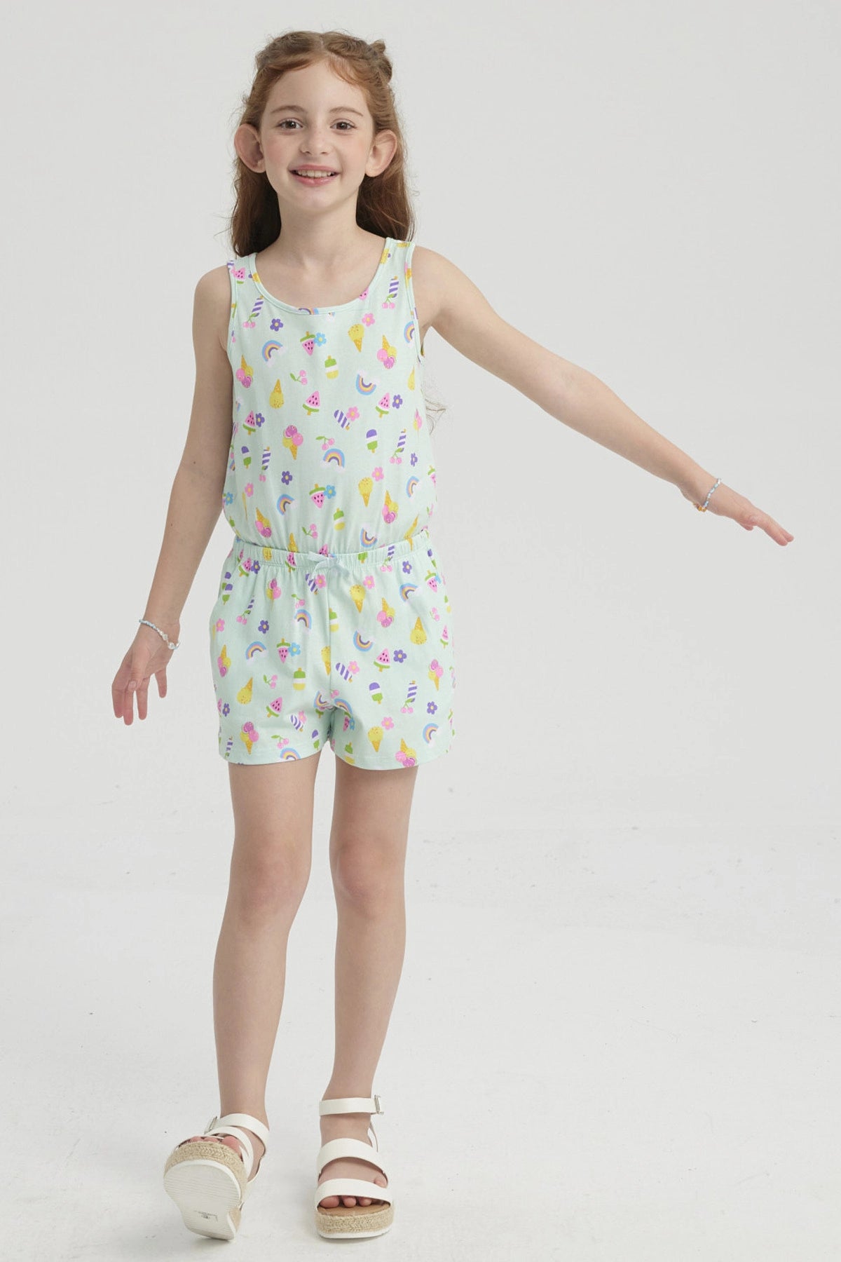 Enteritos Niña Toddler Básico Verde Claro