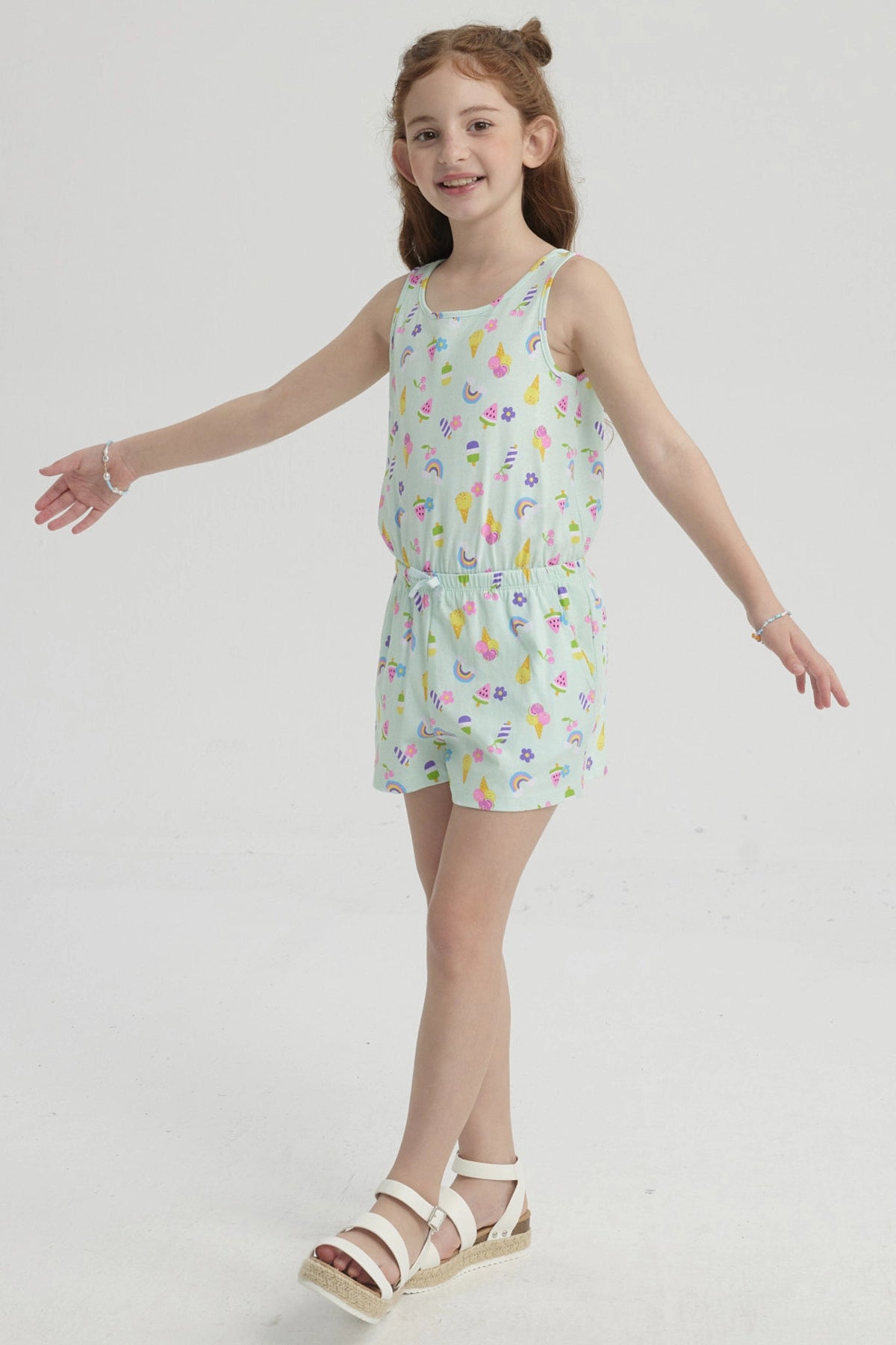 Enteritos Niña Toddler Básico Verde Claro