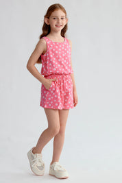 Enteritos Niña Toddler Básico Fucsia