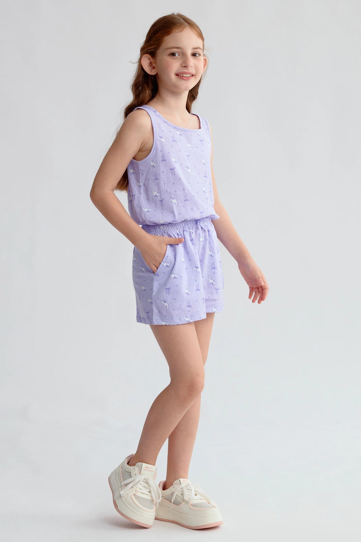 Enteritos Niña Toddler Básico Lila