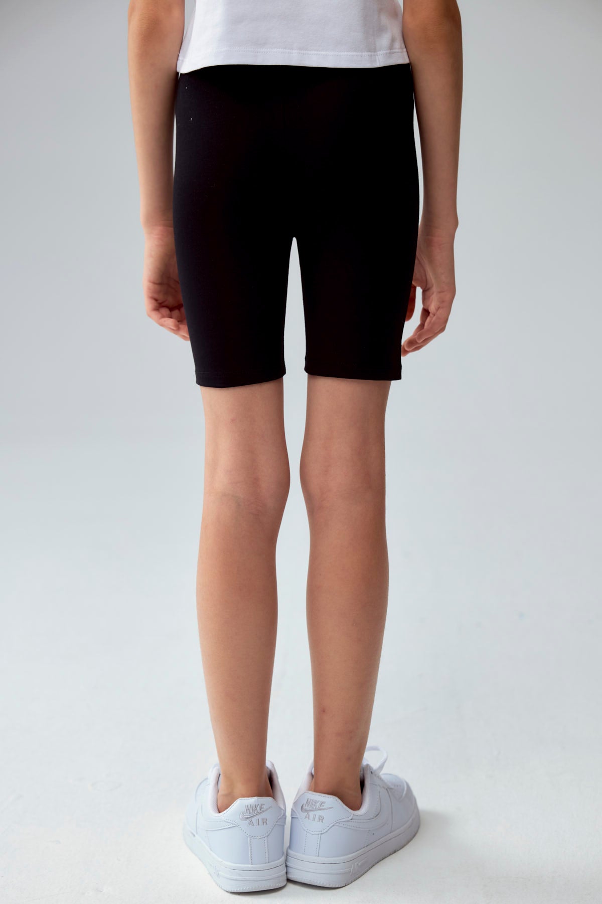 Calza Niña Biker Toddler Negro