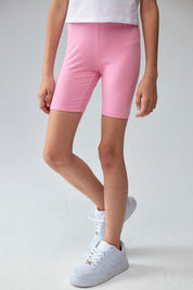 Calza Niña Biker Toddler Turquesa