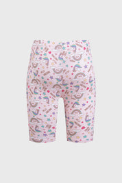 Calza Niña Biker Toddler Rosado Claro