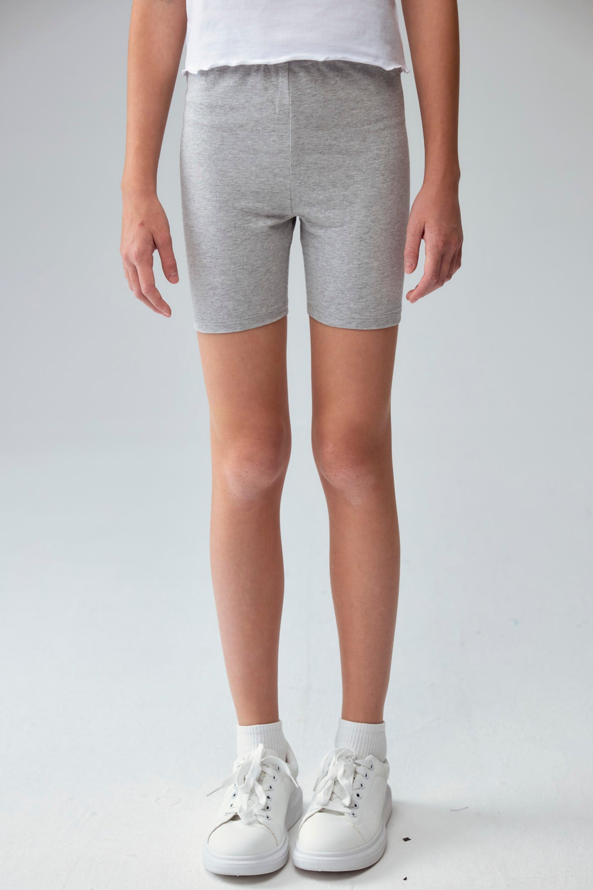 Calza Niña Biker Teens Rosado