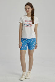 Calza Niña Biker Teens Calipso Oscuro