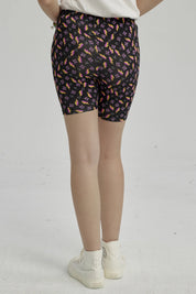 Calza Niña Biker Teens Negro