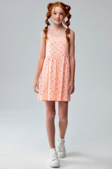 Vestido Niña Básico Teen Rosado