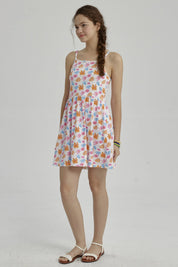 Vestido Niña Básico Teen Blanco