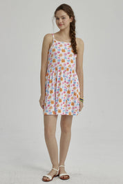 Vestido Niña Básico Teen Blanco