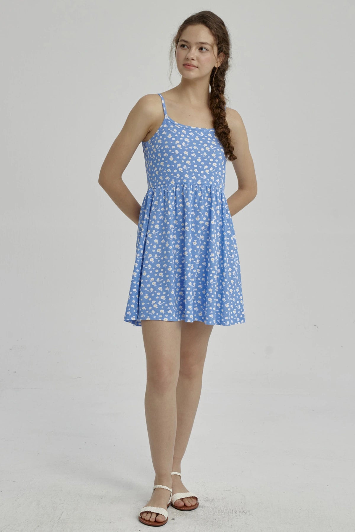 Vestido Niña Básico Teen Calipso Oscuro