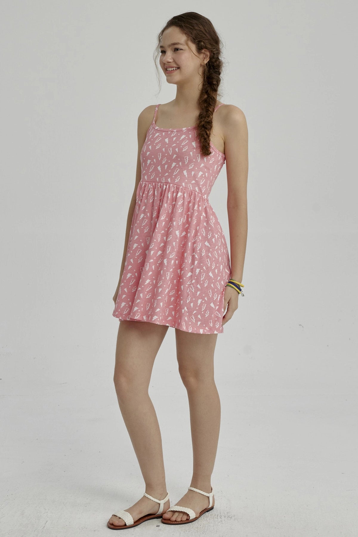 Vestido Niña Básico Teen Coral