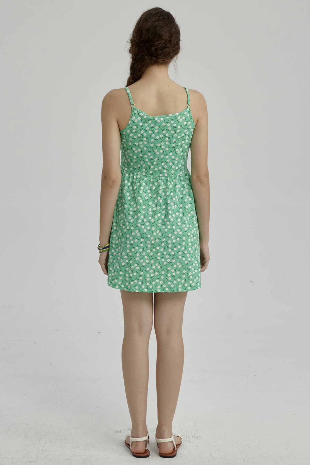 Vestido Niña Básico Teen Esmeralda