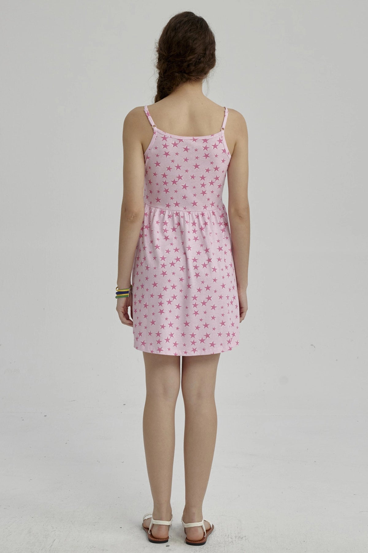 Vestido Niña Básico Teen Rosado