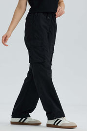 Pantalón Niña Parchute Cargo Negro