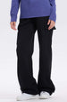 Pantalón buzo niña cargo negro