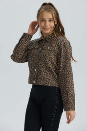 Chaqueta Niña Animal Beige