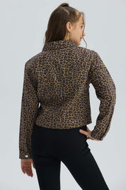 Chaqueta Niña Animal Beige