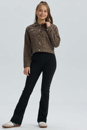 Chaqueta Niña Animal Beige