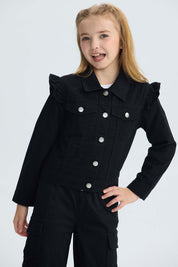 Chaqueta Niña Vuelo Negro