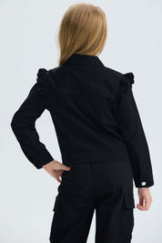 Chaqueta Niña Vuelo Negro