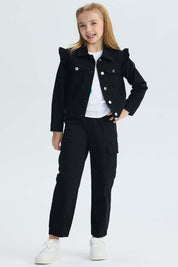 Chaqueta Niña Vuelo Negro