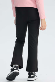 Calza Niña Con Pipping Negro