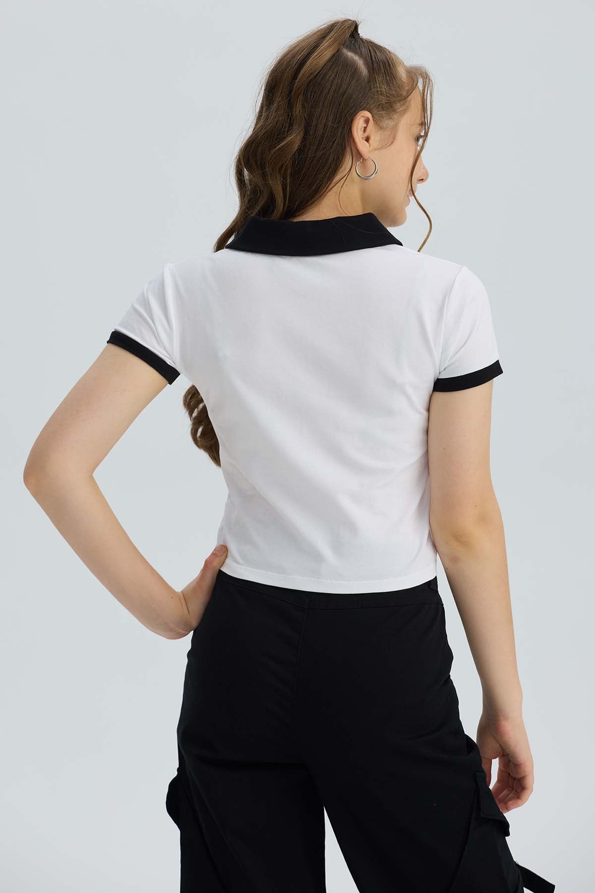 Polera Niña Sport Blanco