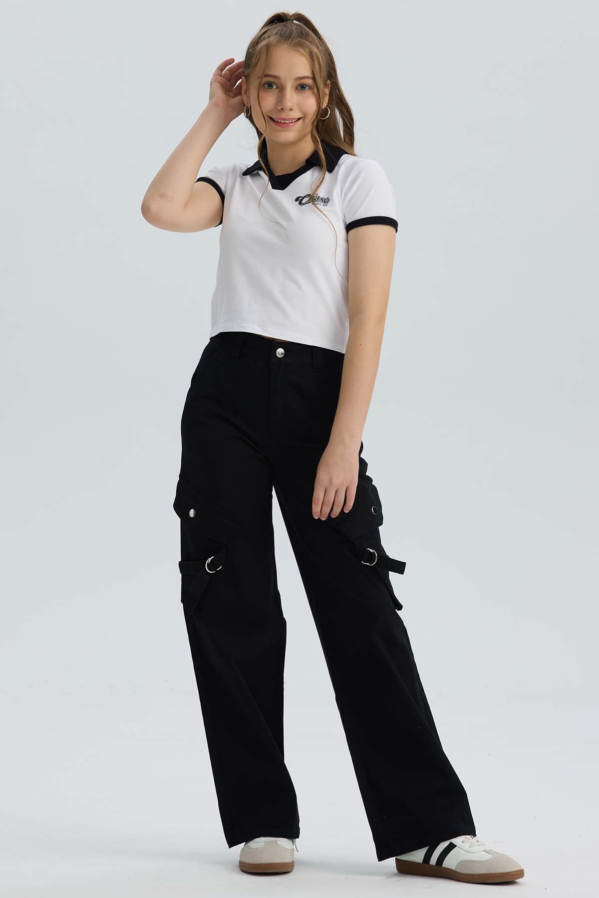 Polera Niña Sport Blanco