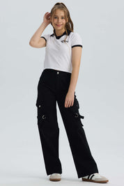 Polera Niña Sport Blanco